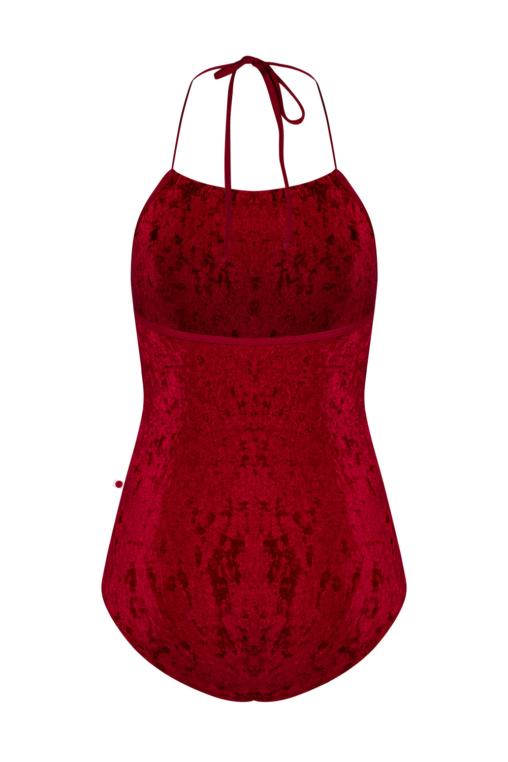 Monique leotard in CV-Dark Red body color and N-Berry trim color