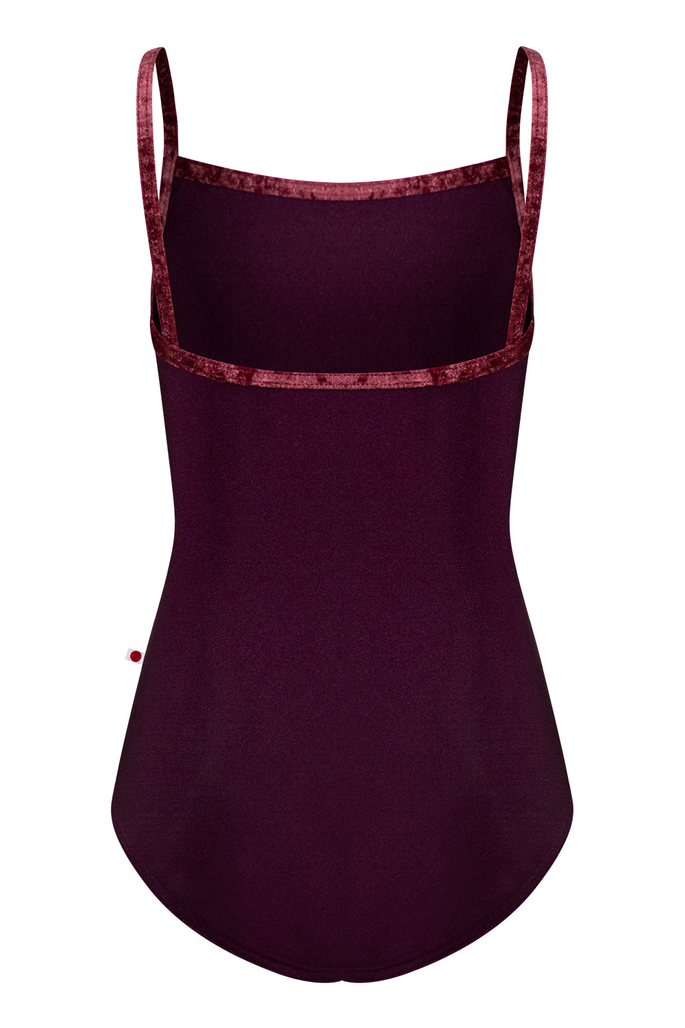 Kids Marisa leotard in N-Opera body color with CV-Garnet trim color