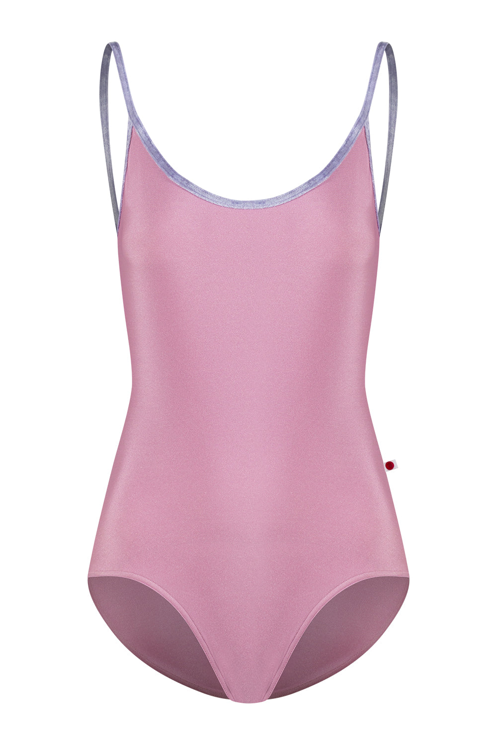 Fiona leotard in N-Confetti body color with Mesh Fortune top color, CV-Angelic trim color and EXTRA HC variation.