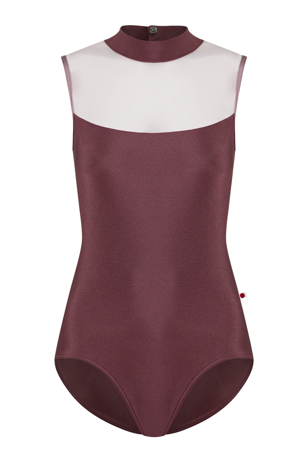 Camila leotard in N-Phoenix body color with Mesh Rose top color and N-Magic trim color