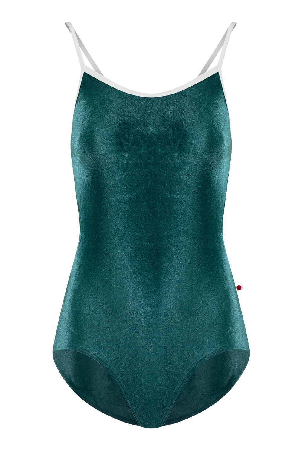 Nadja leotard in V-Orbit body color with T-White trim color