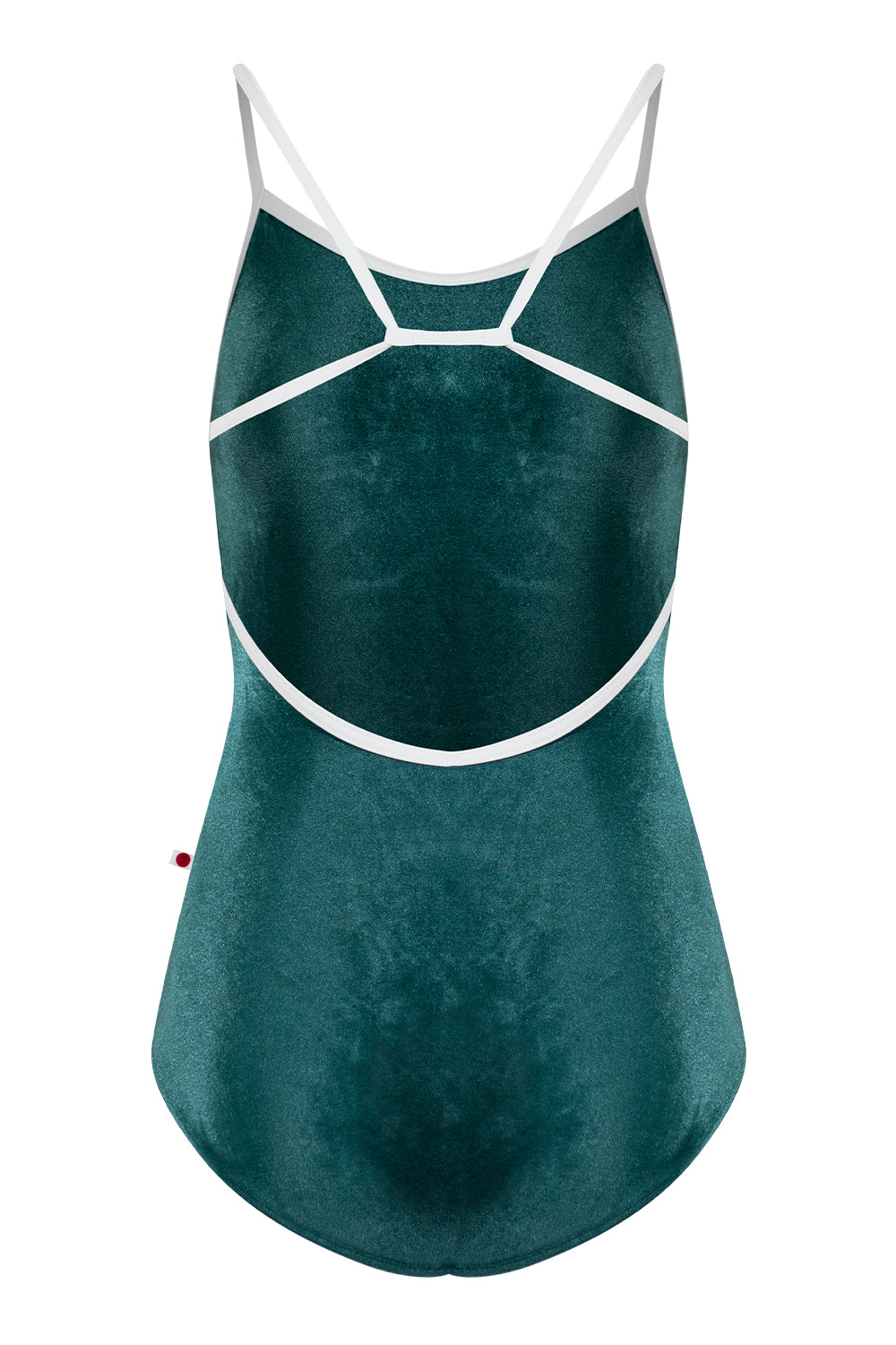 Nadja leotard in V-Orbit body color with T-White trim color