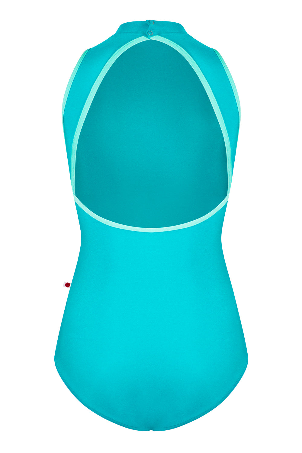 Noe leotard in N-Cyan body color with N-Sea trim color