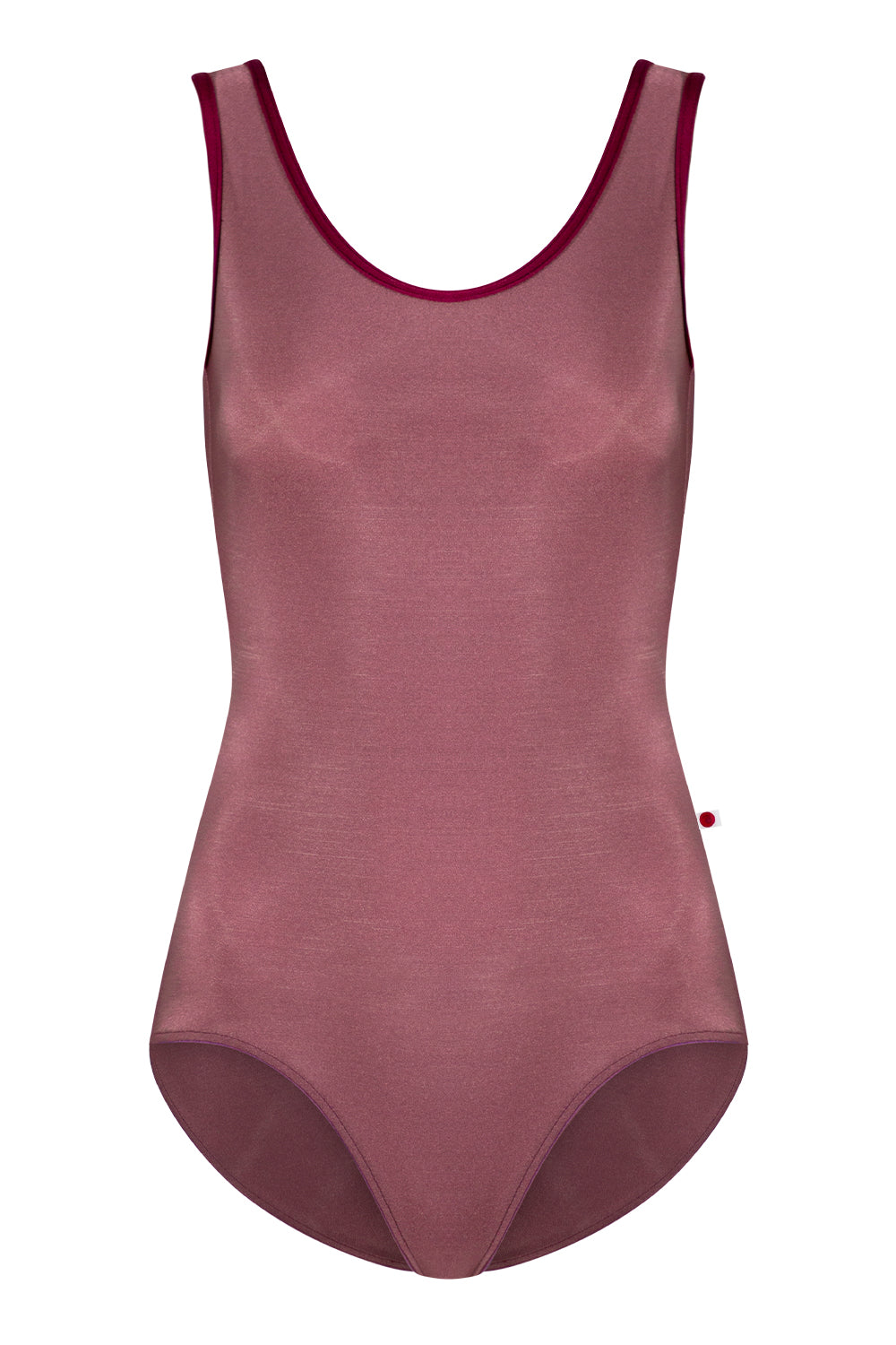 Veronique leotard in N-Phoenix body color with N-Burgundy trim color