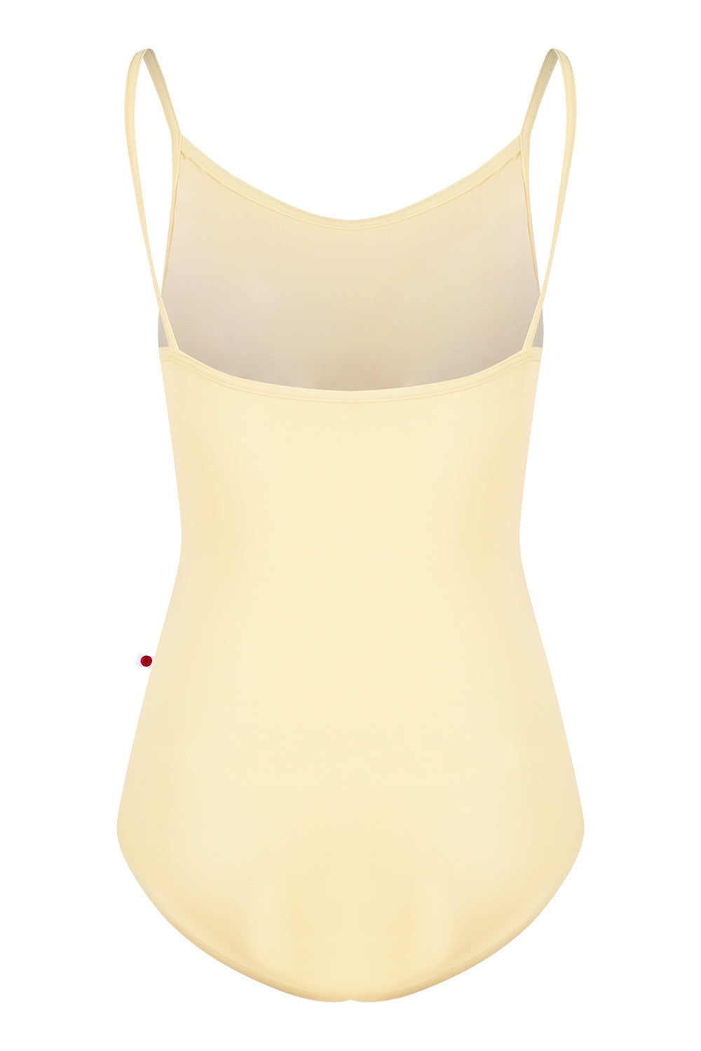 Kathy leotard in T-Vanilla body & trim color with Mesh Vanilla overlay