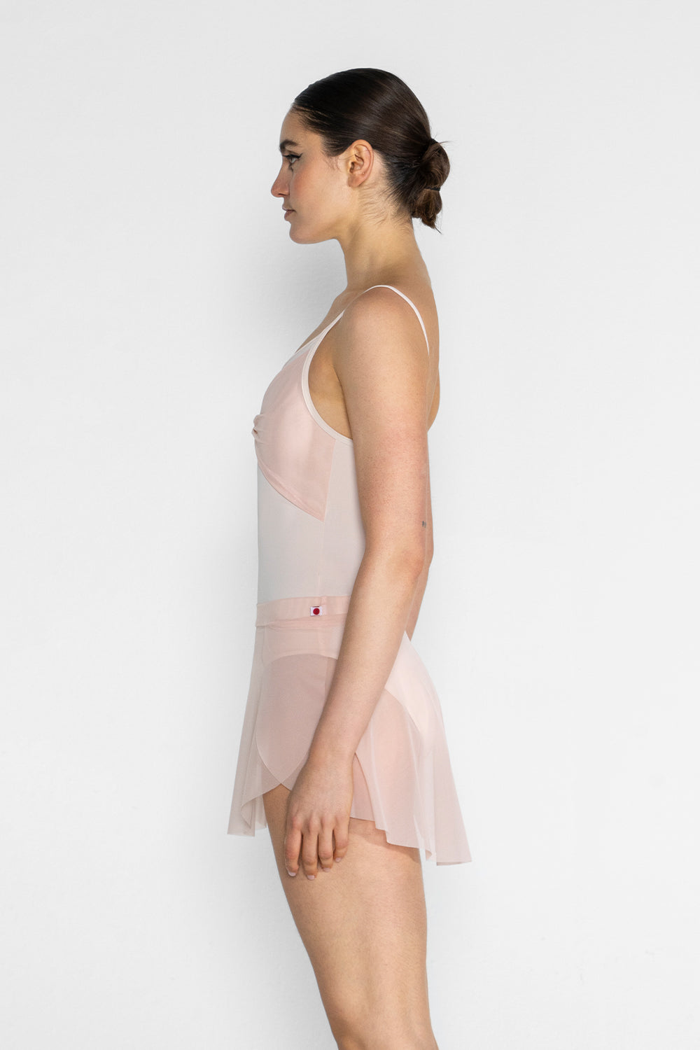 Viola skirt in Mesh Blush