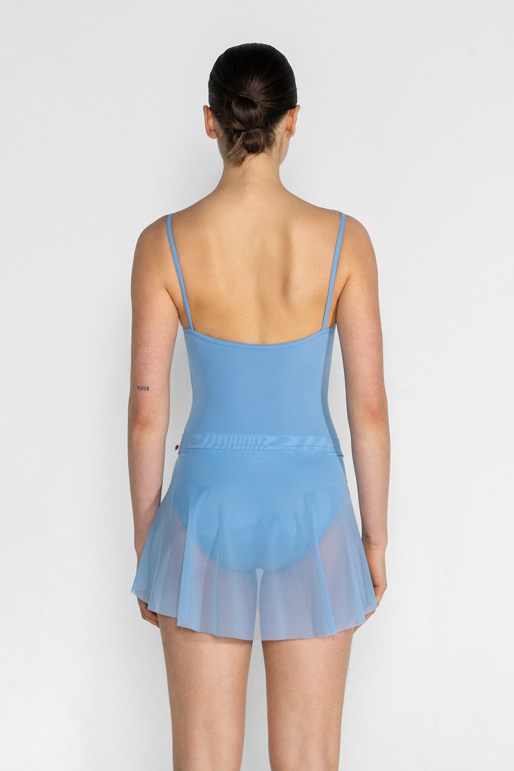 Viola skirt in Mesh Glacier